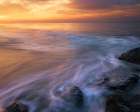 USA-New Jersey-Cape May National Seashore Sunrise on shoreline Coastal Print